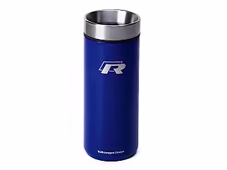 Thermobecher 'R' blau