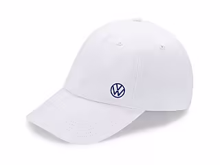 Baseballkappe neues VW-Logo, weiß