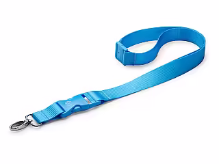 Schlüsselanhänger Lanyard, hellblau