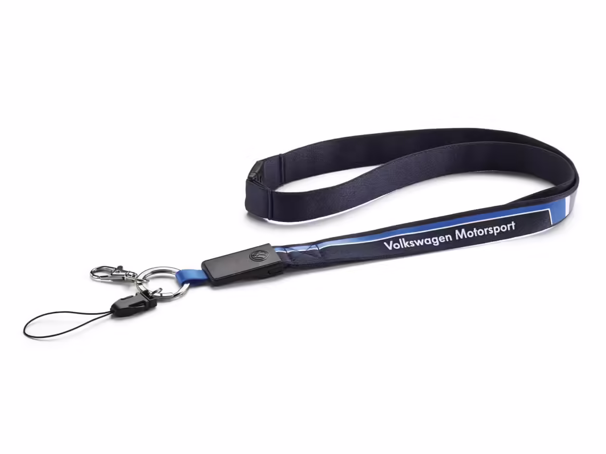 5GV087610530 - Schlüsselband, marineblau; VW Motorsport [1/9]