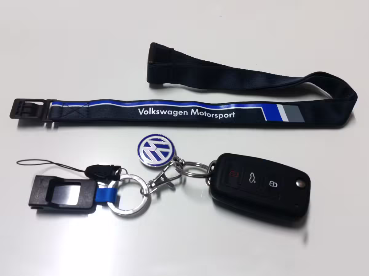 5GV087610530 - Schlüsselband, marineblau; VW Motorsport [2/9]