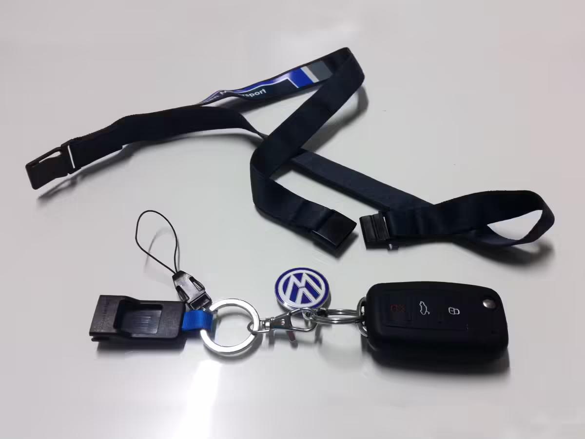 5GV087610530 - Schlüsselband, marineblau; VW Motorsport [3/9]