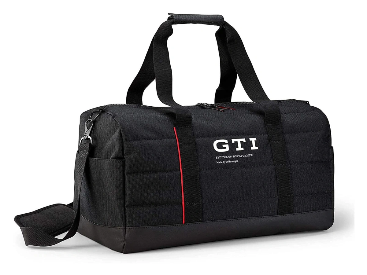 Sports leisure travel bag GTI, black 5HV087318