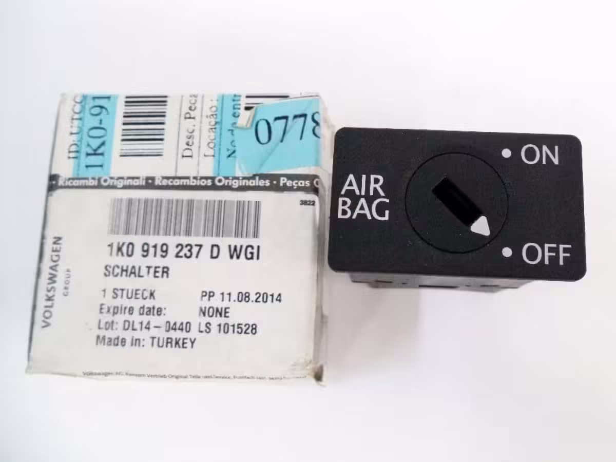 1K8919237WGI - Schalter zur Deaktivierung des Beifahrerairbags [2/10]