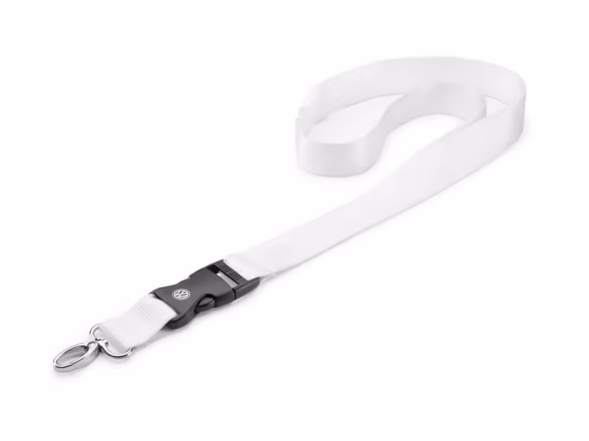 000087610S084 - Schlüsselanhänger Lanyard, weiß [1/1]