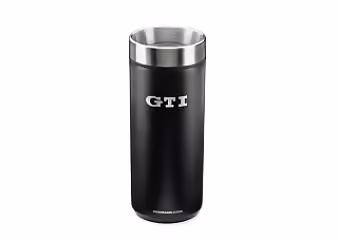 GTI Thermobecher Edelstahl, schwarz
