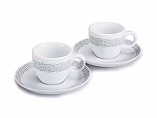 Espressotassen-Set weiß