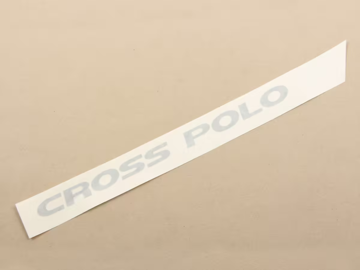 6R08534231W4 - CROSS POLO-Emblem; silber, seitlich/links [1/8]