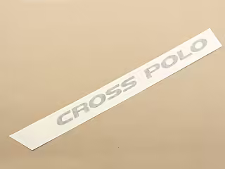 Film lettering; anthracite metallic