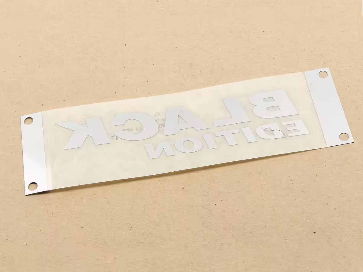 6R0853433DB2 - Film lettering; silver/black [2/3]