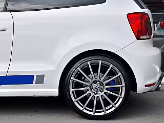 Napis naklejany WRC boczny/lewy