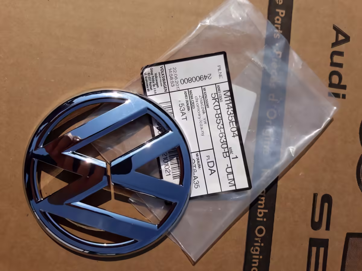 5K0853630BULM - VW emblem; chrome/black [3/9]