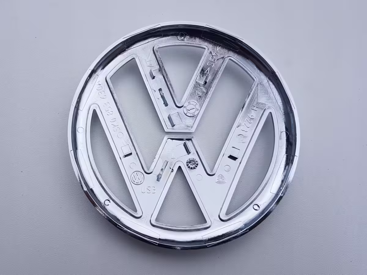 5K0853630BULM - VW emblem; chrome/black [6/9]