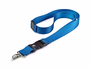 Schlüsselanhänger Lanyard, blau