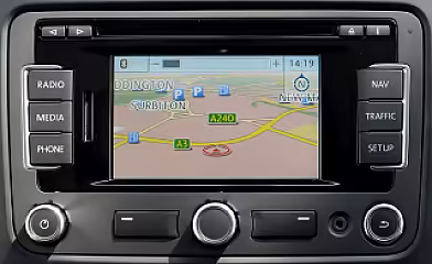 CD radio navigation unit; RNS 315 BT