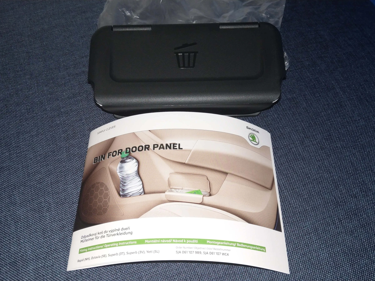 Škoda bin for door panel 5JA 861 369 9B9 - Volkswagen Golf Mk7, 1