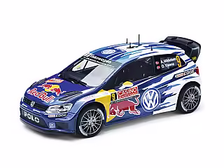 Polo R WRC #9 3. Rallye Monte Carlo 2015 1:18, Mikkelsen/Fløene
