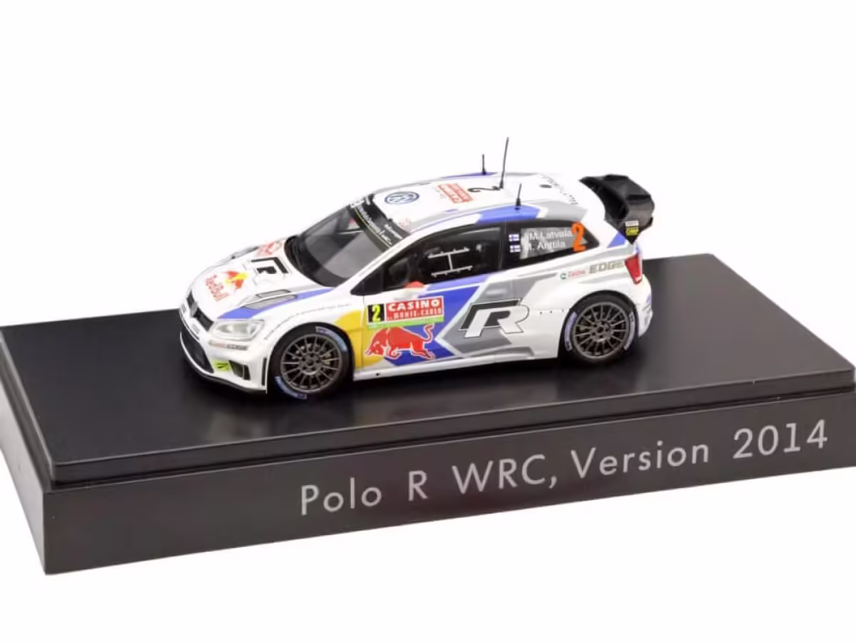 6C0099300A084 - Polo R WRC #2 4th RALLY MONTECARLO 2014; Latvala/Anttila [2/21]