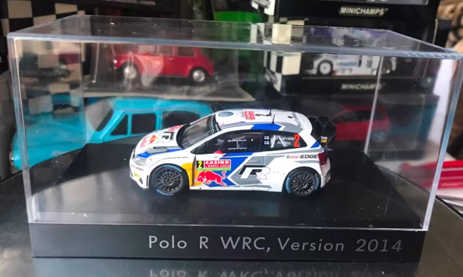 6C0099300A084 - Polo R WRC #2 4th RALLY MONTECARLO 2014; Latvala/Anttila [4/21]