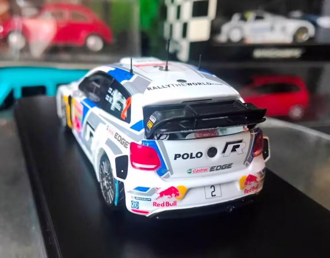 6C0099300A084 - Polo R WRC #2 4th RALLY MONTECARLO 2014; Latvala/Anttila [11/21]