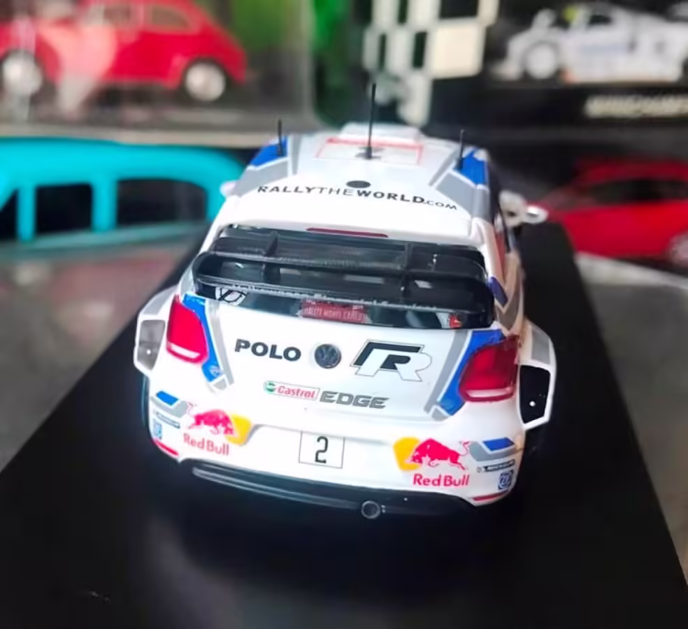 6C0099300A084 - Polo R WRC #2 4th RALLY MONTECARLO 2014; Latvala/Anttila [12/21]