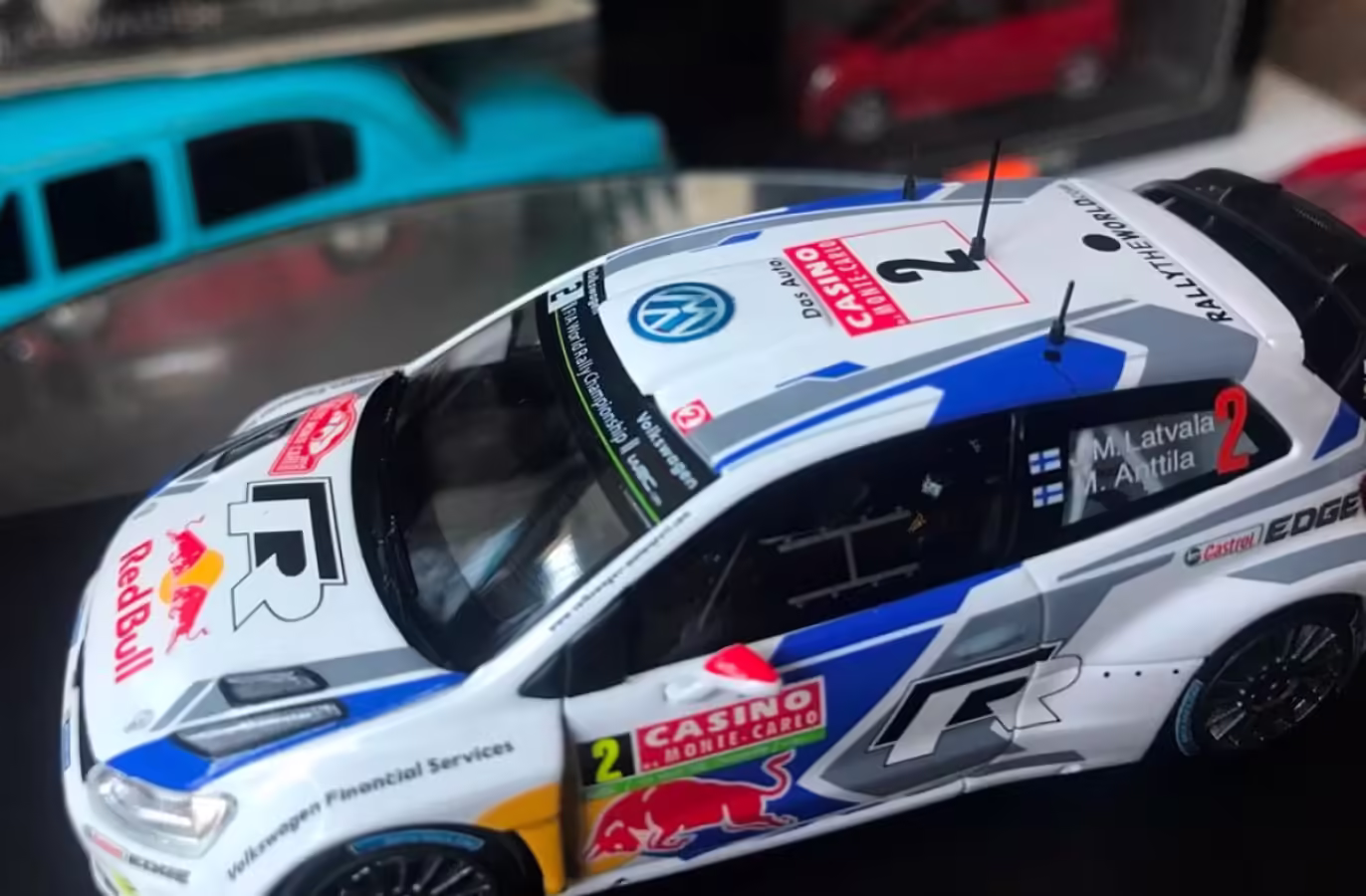 6C0099300A084 - Polo R WRC #2 4th RALLY MONTECARLO 2014; Latvala/Anttila [20/21]