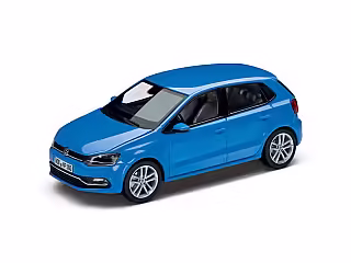 Modellauto Polo 6C (A05-GP) 4-türig 1:43 kornblumenblau