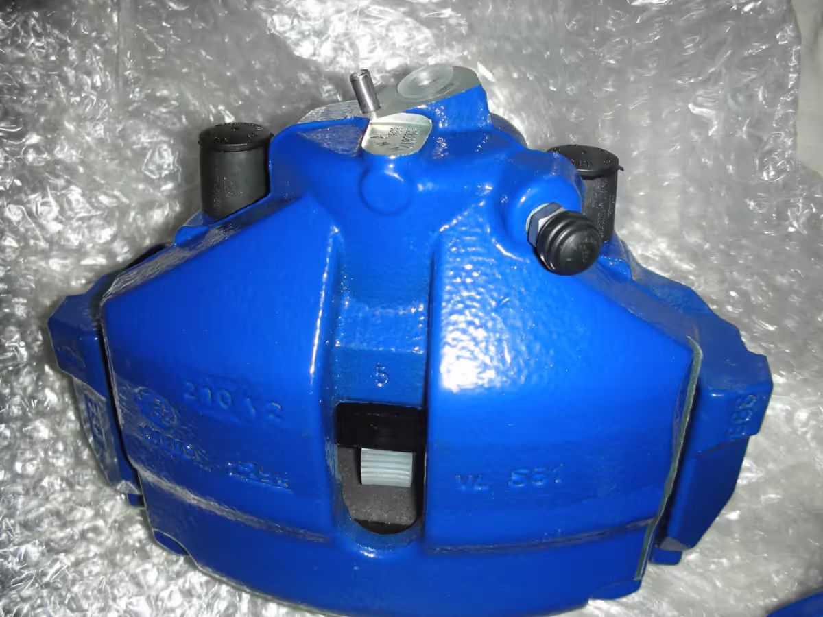 6R0615123 - Brake caliper housing ⌀310-312mm; front left, blue [1/6]