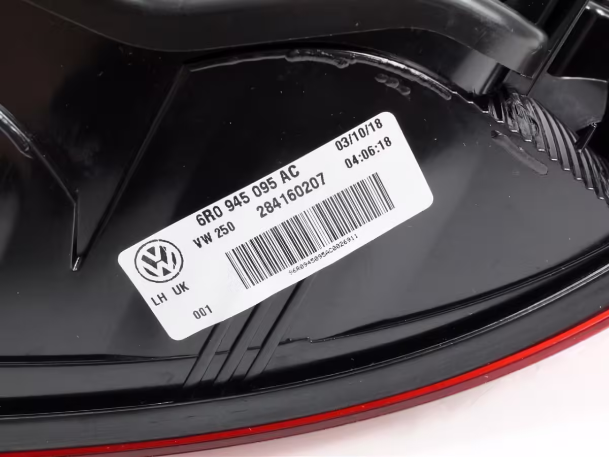 6R0945095AC - Lampa tylna; V1, lewa RHD [4/6]