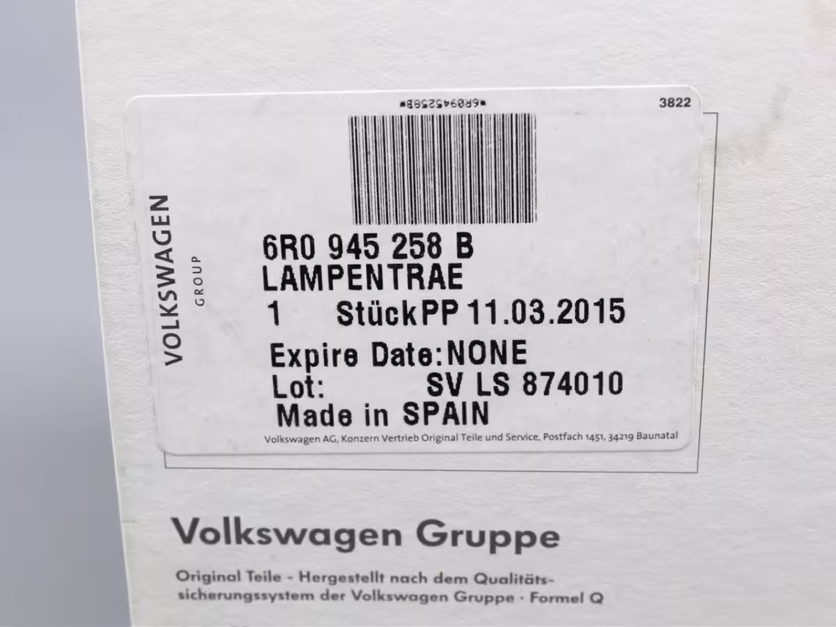 6R0945258B - Glühlampenfassung; V1, rechts RHD [4/4]