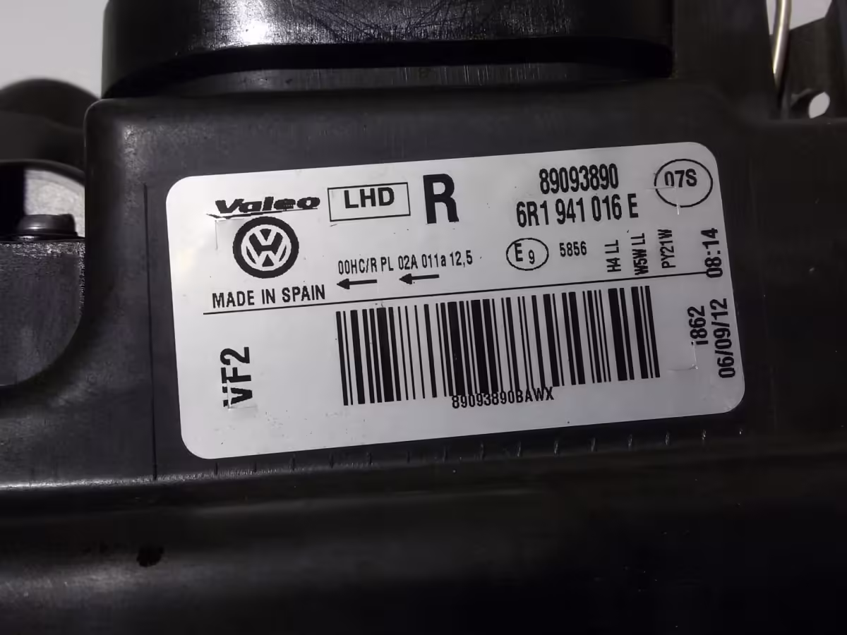 6R1941016E - Halogen Headlight (H4); right, LHD [19/23]