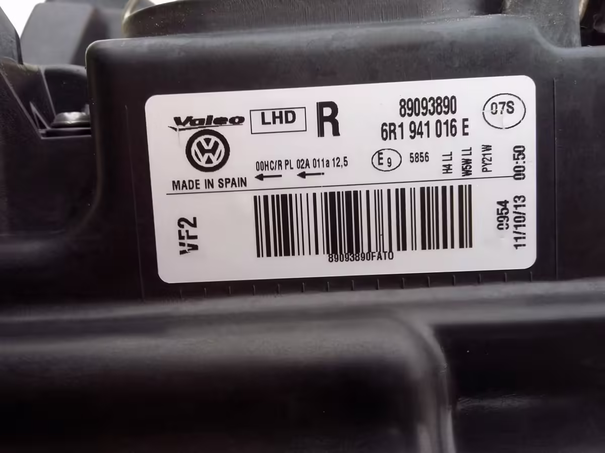 6R1941016E - Halogen Headlight (H4); right, LHD [21/23]