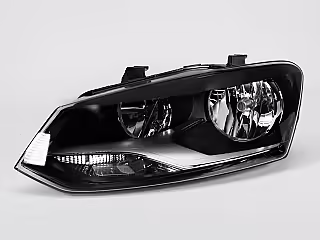 Halogen Twin Headlight (H7/H7); left, RHD