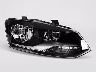 Halogen Twin Headlight (H7/H7); right, RHD