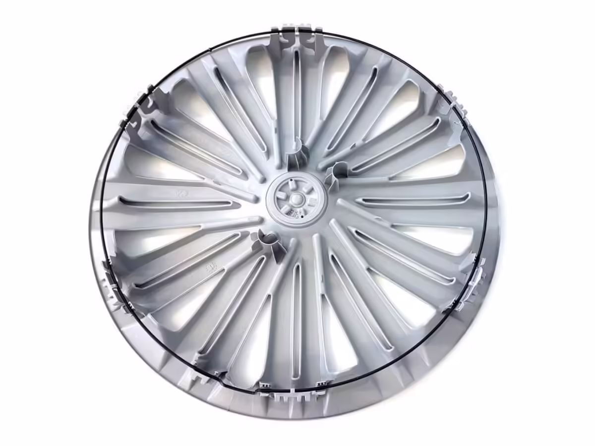 6C0601147ABJW - 15" Radkappe; Brillantsilber/Satinschwarz [2/10]