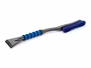 Ice scraper; with snow broom