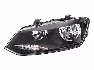 Halogen Twin Headlight (H7/H7); left, RHD
