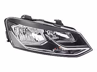Halogen Twin Headlight (H7/H7) right, RHD