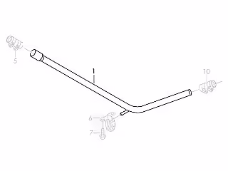 Zwischenrohr; 1.4 TSI