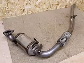 Auspuffrohr mit Katalysator 1.2 TSI
