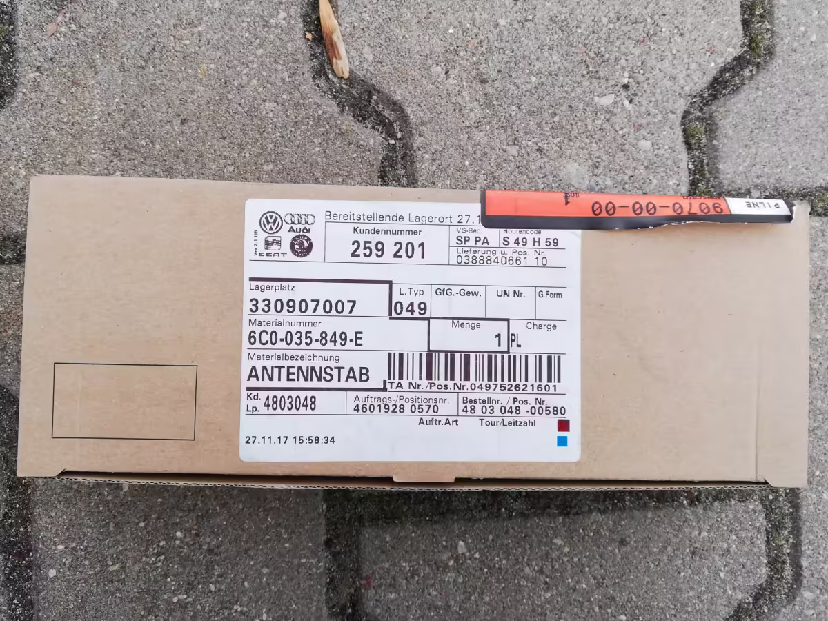 6C0035849E - Aerial rod; M6 [4/6]