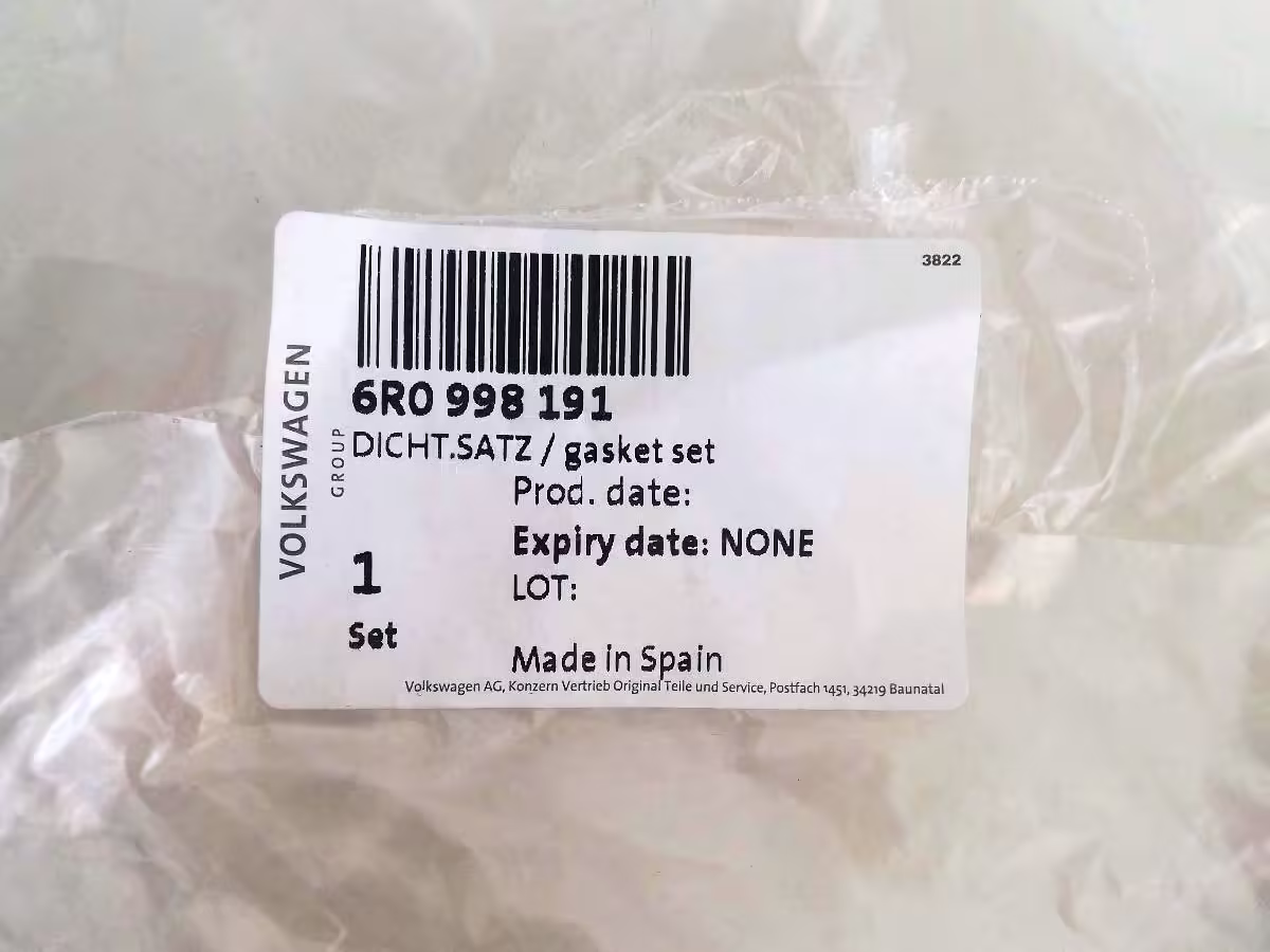 6R0998191 - Gasket set; V1, Polo 6R [4/5]