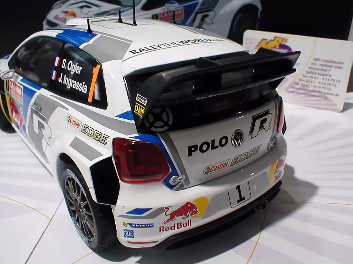 6C1099302084 - Polo R WRC #1 Sieger der Rallye Monte-Carlo 2014; Ogier - Ingrassia [4/10]