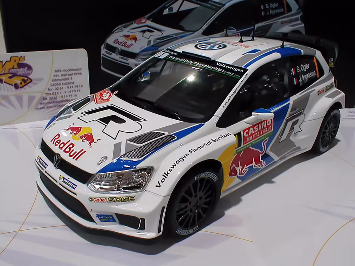 6C1099302084 - Polo R WRC #1 Sieger der Rallye Monte-Carlo 2014; Ogier - Ingrassia [5/10]