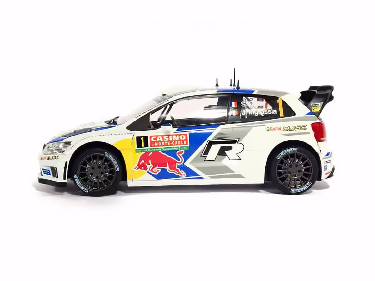 6C1099302084 - Polo R WRC #1 Sieger der Rallye Monte-Carlo 2014; Ogier - Ingrassia [10/10]