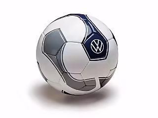 Football ball, white