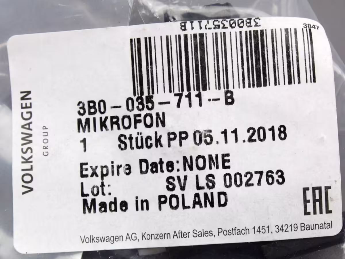 3B0035711B - Mikrofon [6/8]