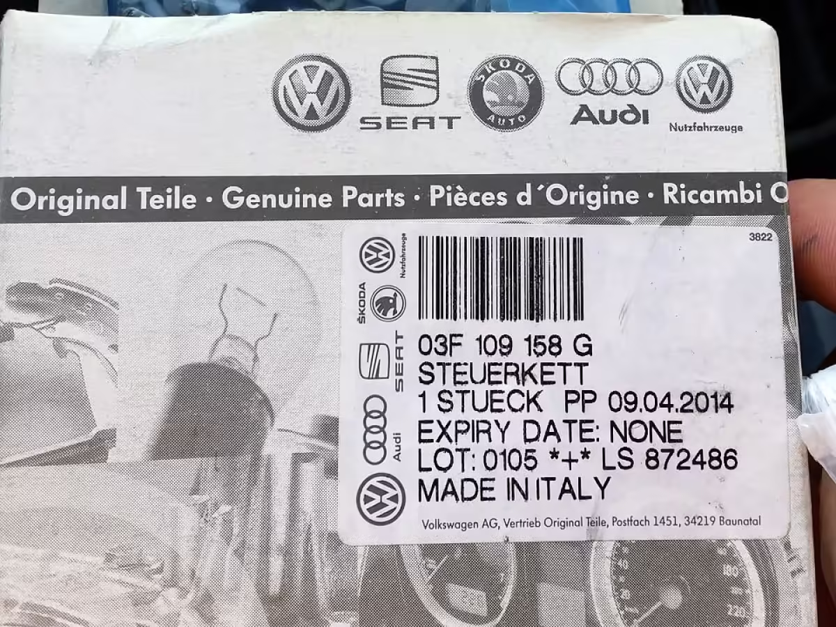03F109158G - Steuerkette; 1.2 TSI [14/19]