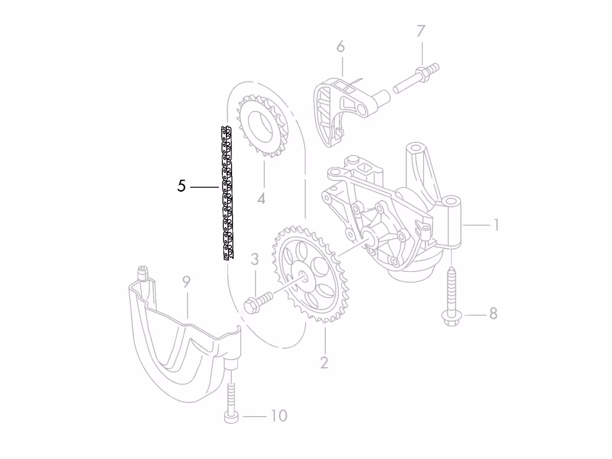 03E115225 - Steuerkette; 1.2 [2/2]