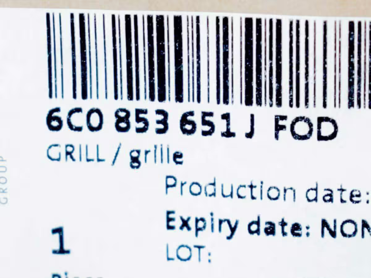 6C0853651JFOD - Kühlergrill; 6C R-Line [7/7]